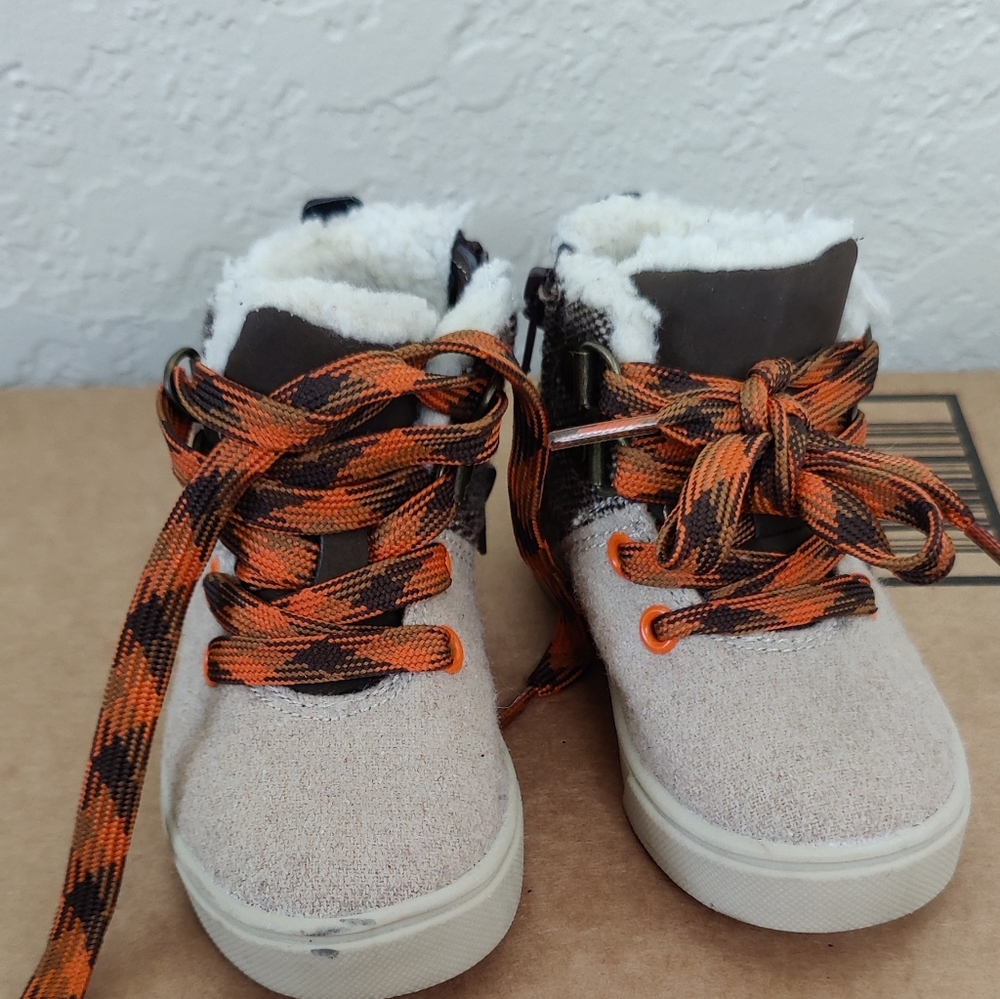 Baby winter fleece boots